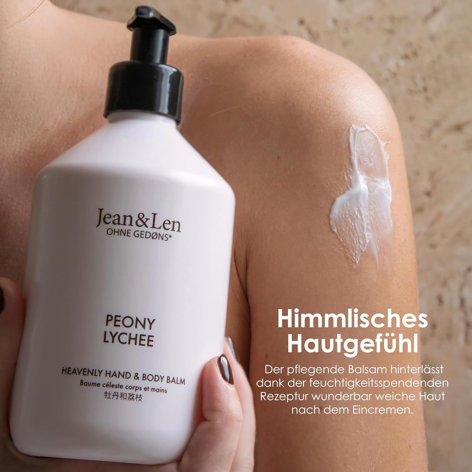 Jean & Len Heavenly Hand- & Body Balm Peony & Lychee