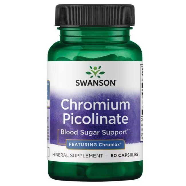 Swanson Chrom Picolinat Chromax 200 mcg 60 Pc