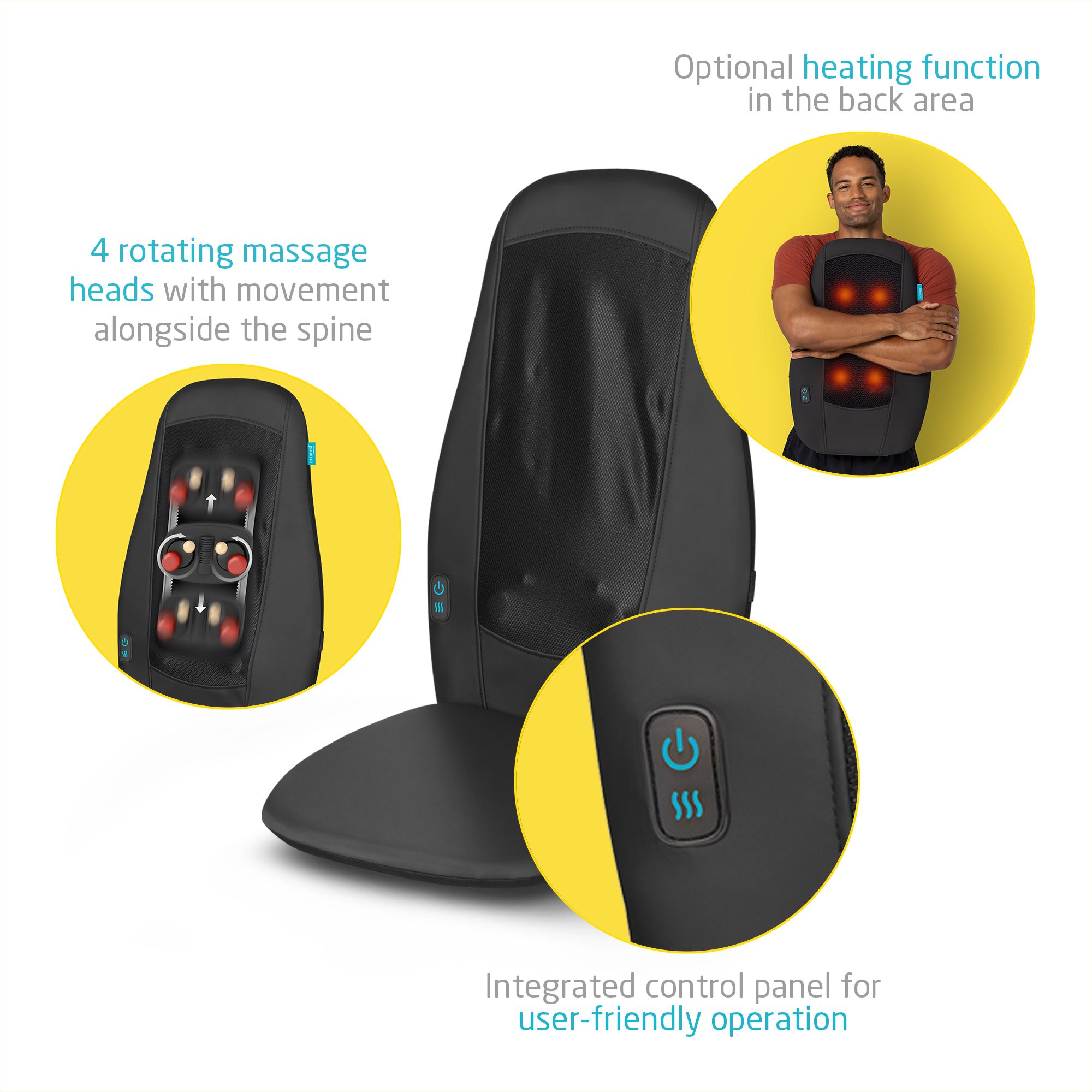 ecomed MC-15E Massagesitzauflage
