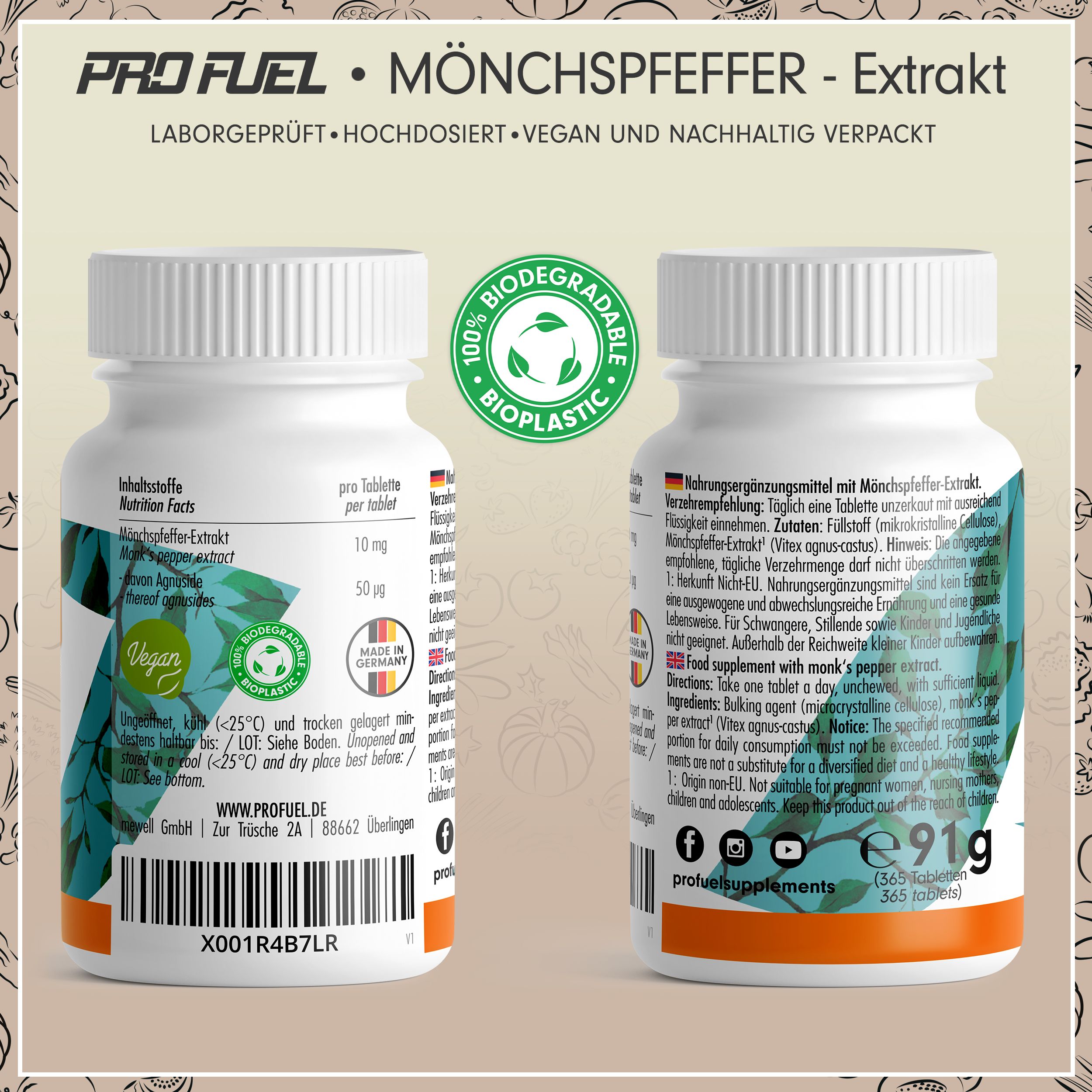 ProFuel - MÖNCHSPFEFFER Tabletten