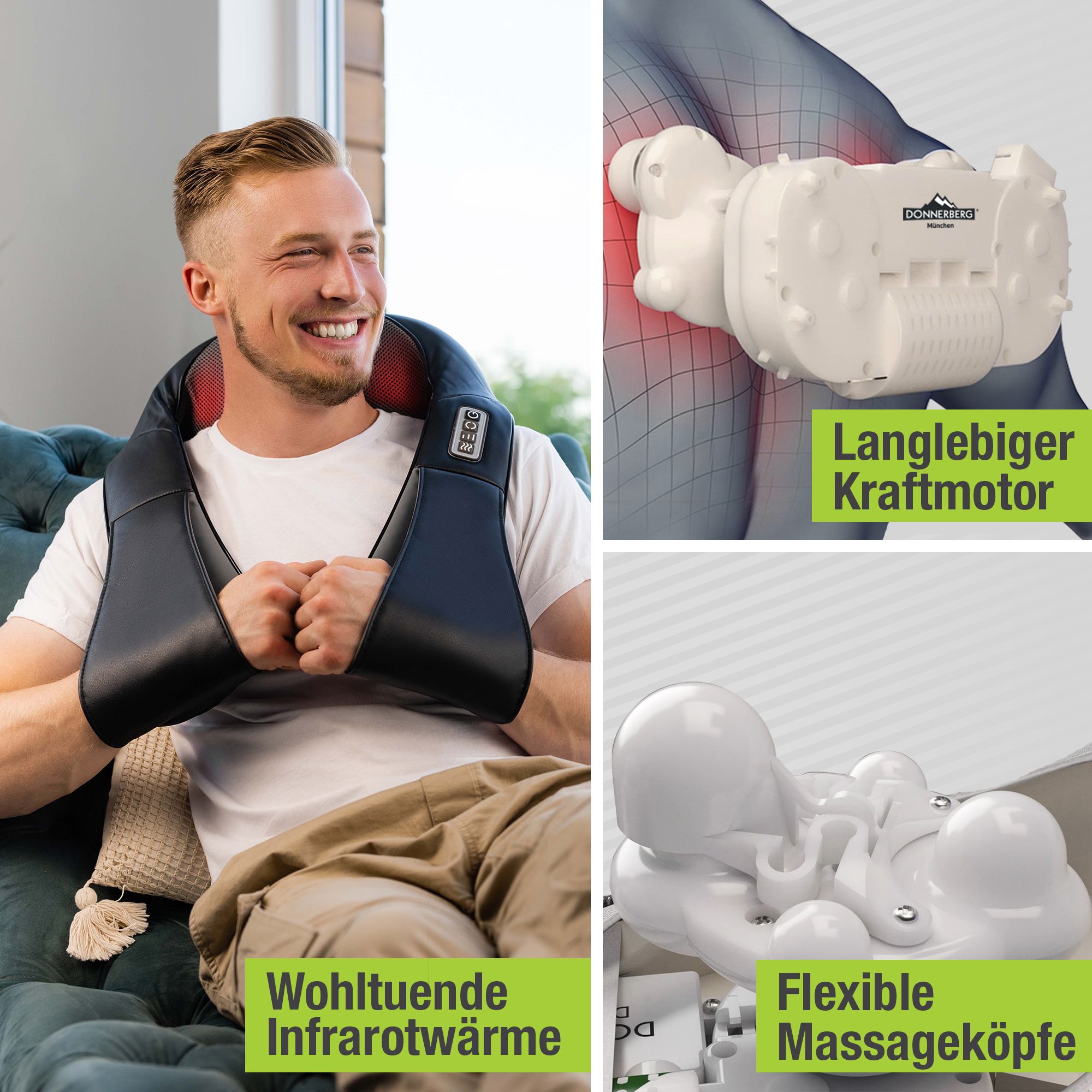 Donnerberg Basic Nackenmassagegerät Massagegerät