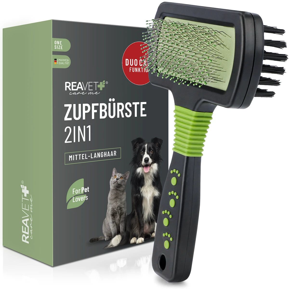 Zupfbürste 2in1 - ReaVET