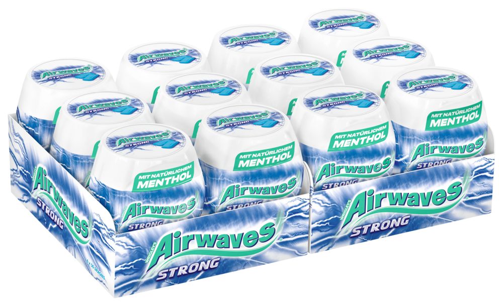 AIRWAVES Kaugummi STRONG Dosen