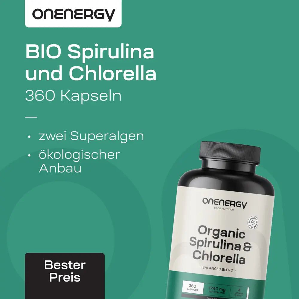 OnEnergy BIO Spirulina & Chlorella