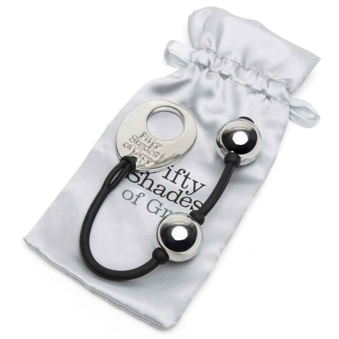 Liebeskugeln „Inner Goddess Mini Silver Pleasure Balls“ | Fifty Shades of Grey