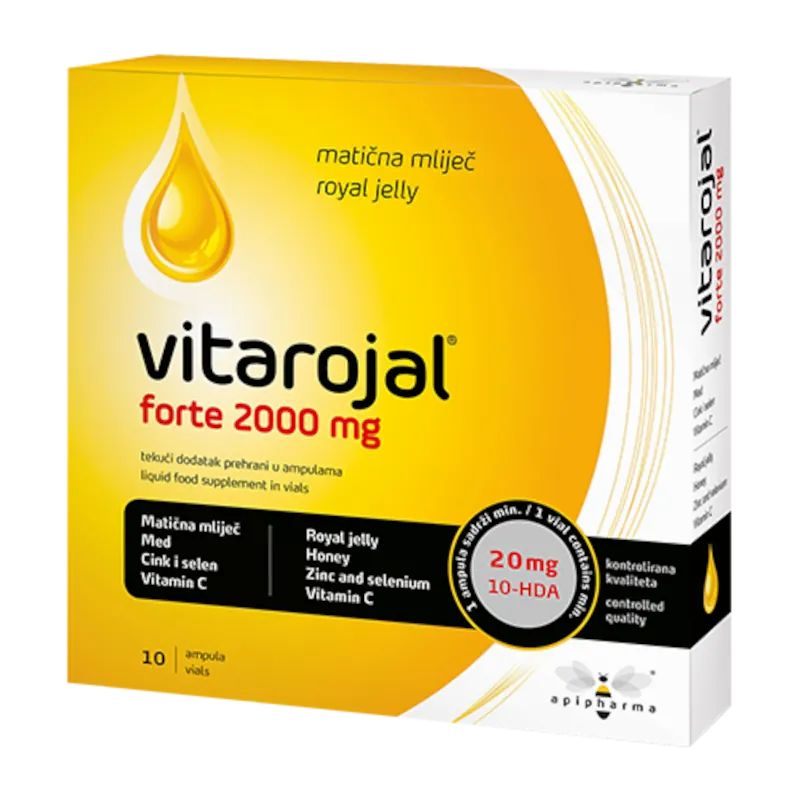 Heilnatura Vitarojal® Forte 2000 mg Gelee Royale Ampullen 10 St