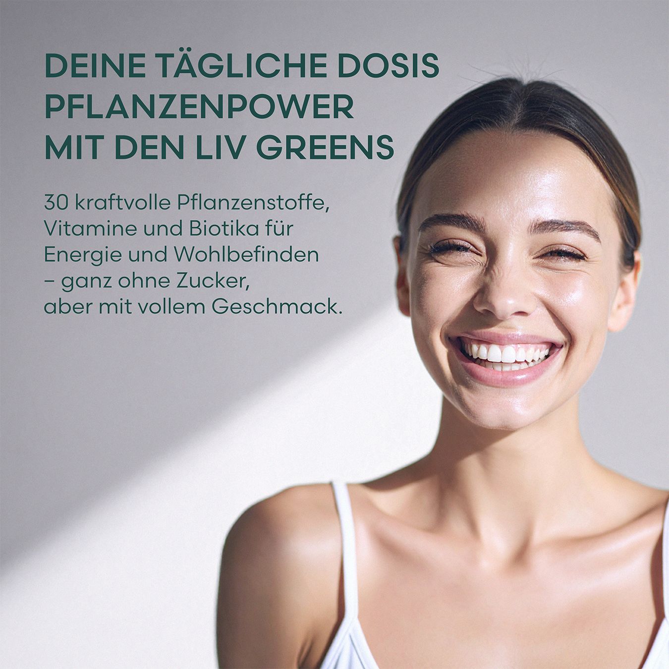 LIV Super Greens 30 Pflanzenpulver- & Extrakte, Prä- & Postbiotika, Vitamine, Mineralstoffe