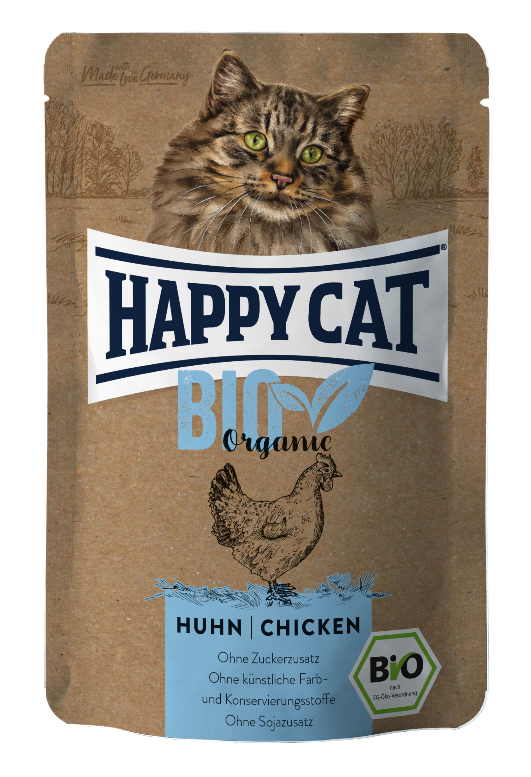 Happy Cat Bio Huhn Pouches