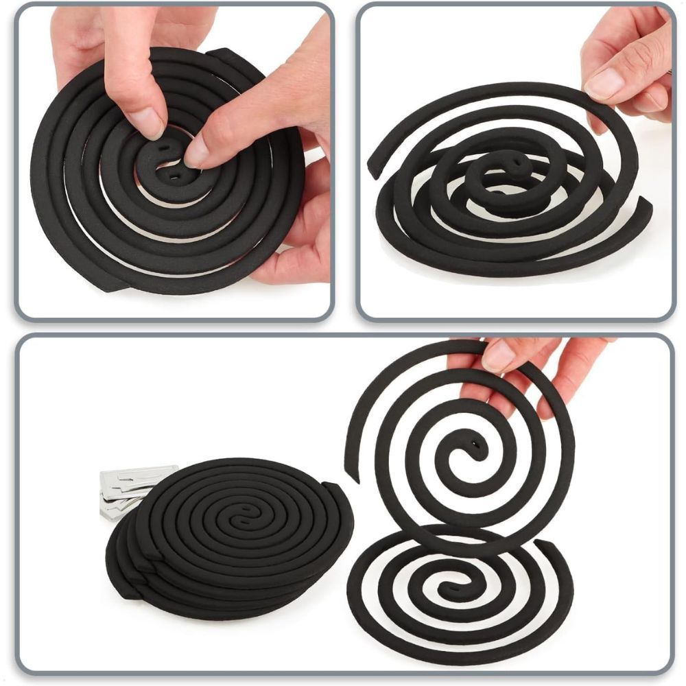 Elina Clean Mückenspirale mit Metallständern