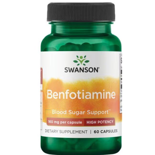 SWANSON Benfotiamina (vitamina B1) 160 mg