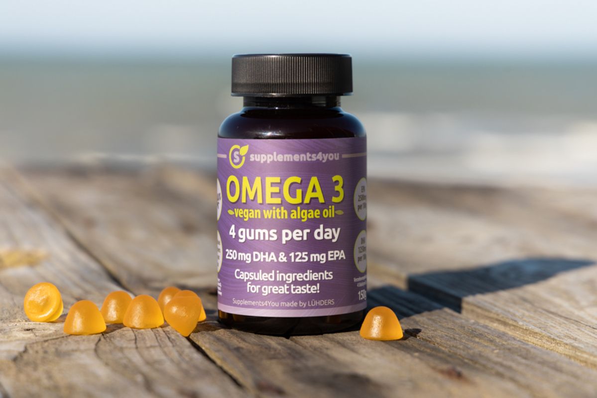 Omega 3 Fruchtgummi mit DHA und EPA, 60 Stück
