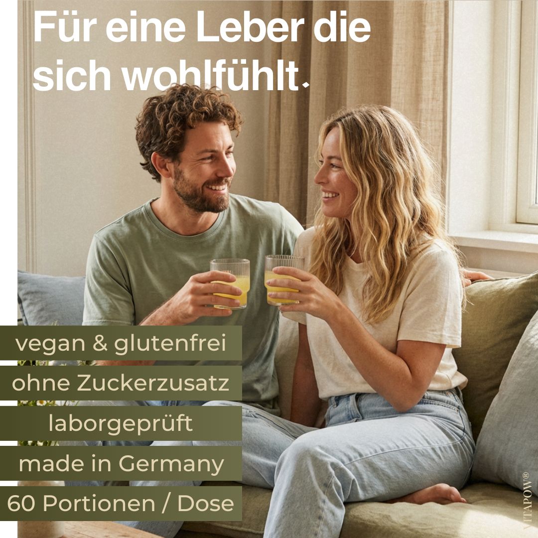 Vitapow Leber Komplex - Mariendistel, Artischocke, Löwenzahn, Cholin, Inositol