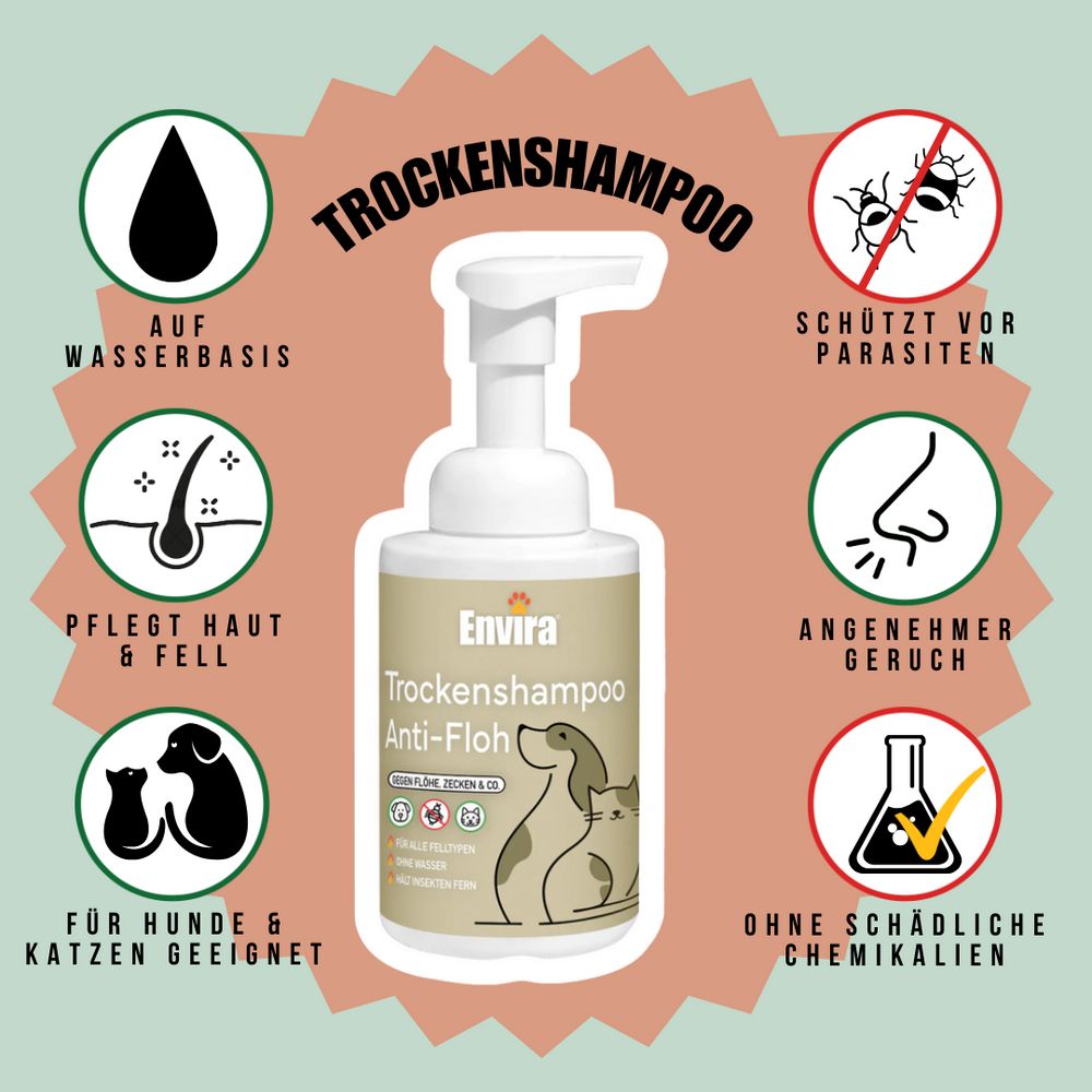 ENVIRA Anti-Floh Trockenshampoo