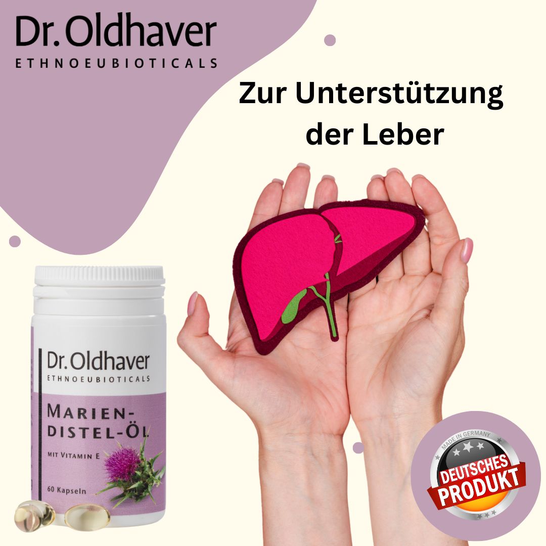 Dr. Oldhaver Mariendistel-Öl Kapseln