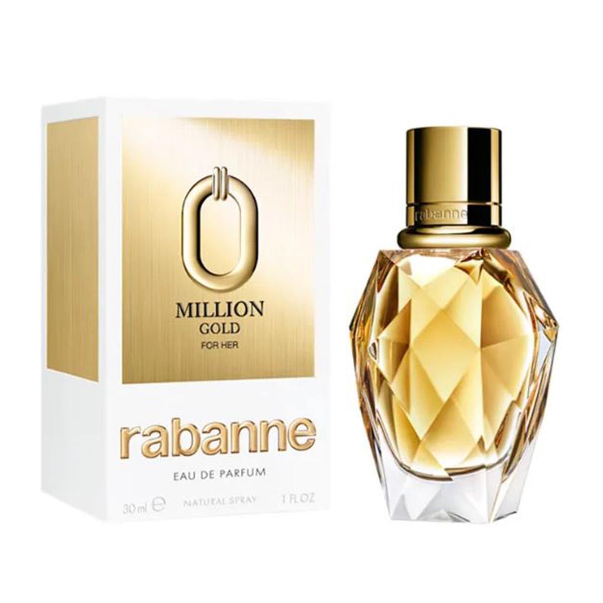 Paco Rabanne Oro/Bianchi/Rosa Million Gold For Her Eau De Parfum 30 Ml - Immagine 6