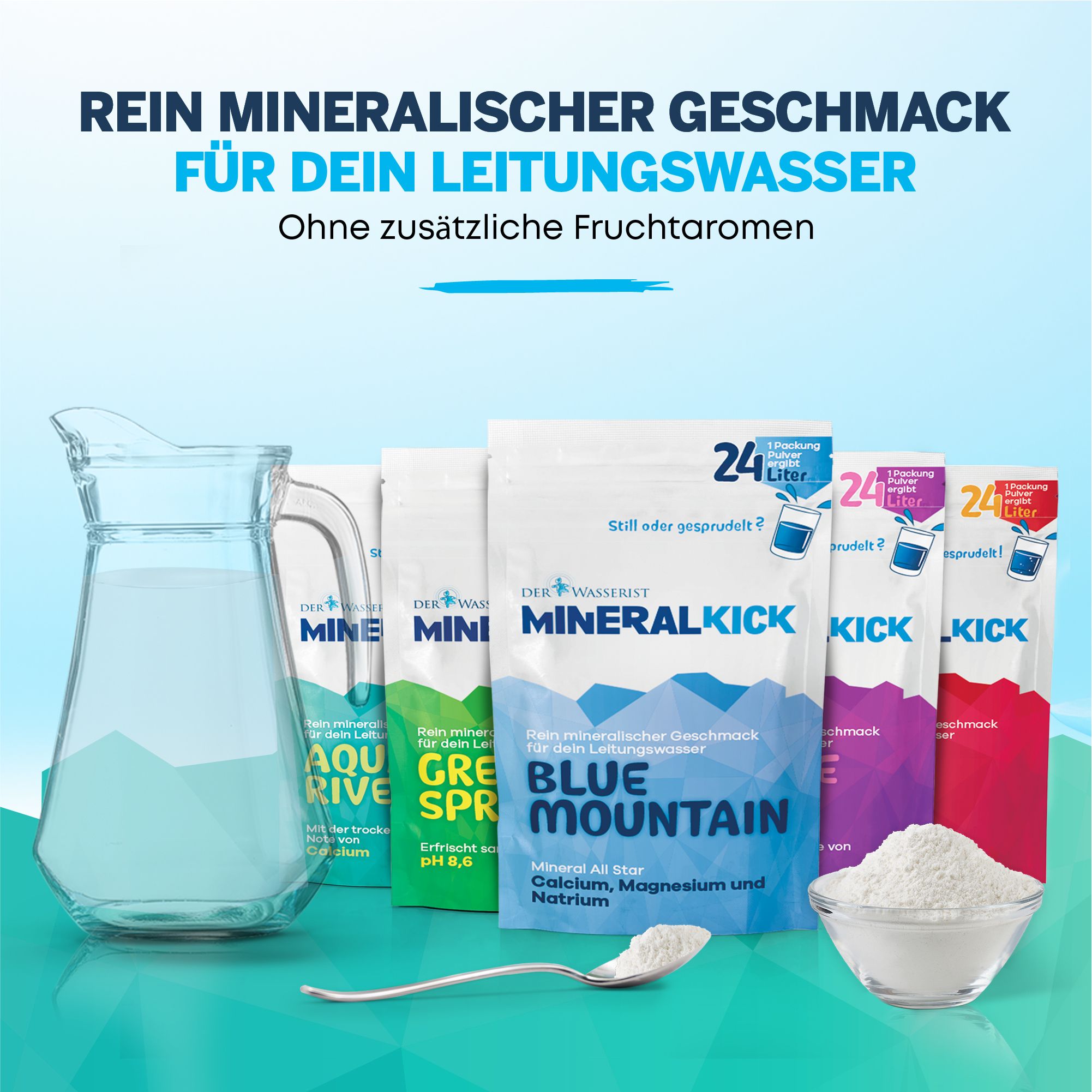 Der Wasserist MineralKICK SPEKTRUMPACK