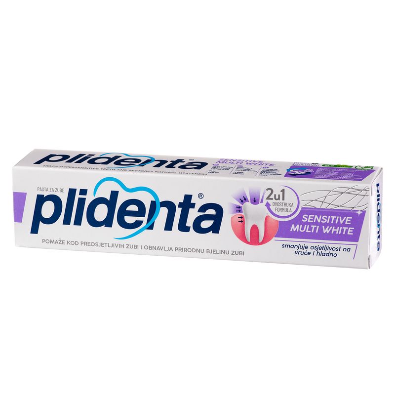 PLIDENTA Sensitive Multi White Zahnpasta für empfindliche Zähne