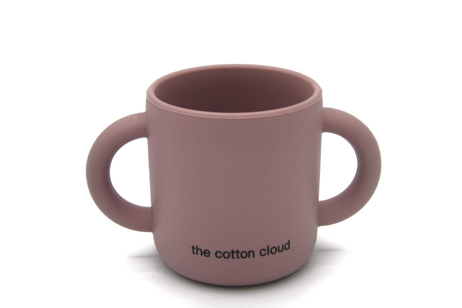 the cotton cloud Becher aus Silikon Mauve