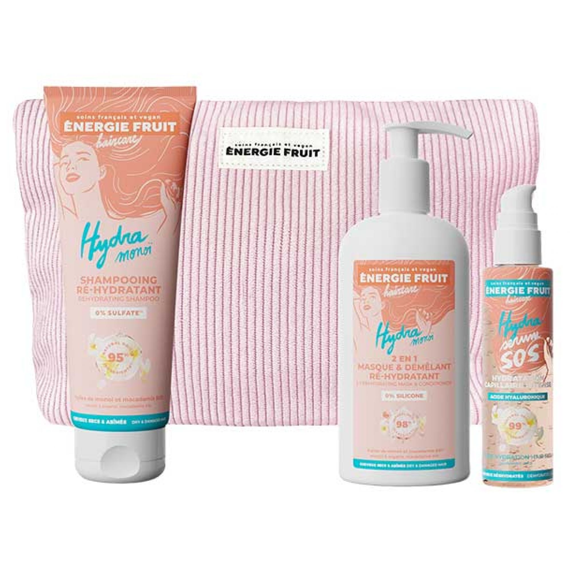 Energie Fruit Routinetasche Feuchtigkeitsversorgung Monoï 31x7,8x19 cm