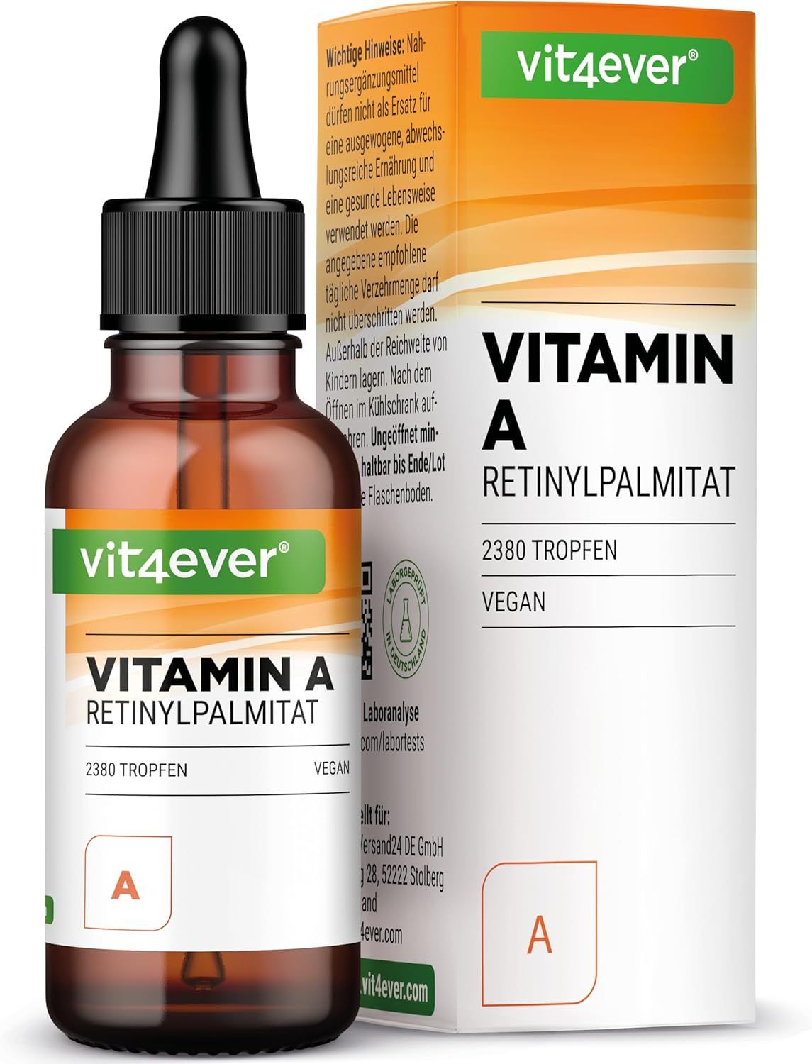 vit4ever Vitamiin A Tropfen