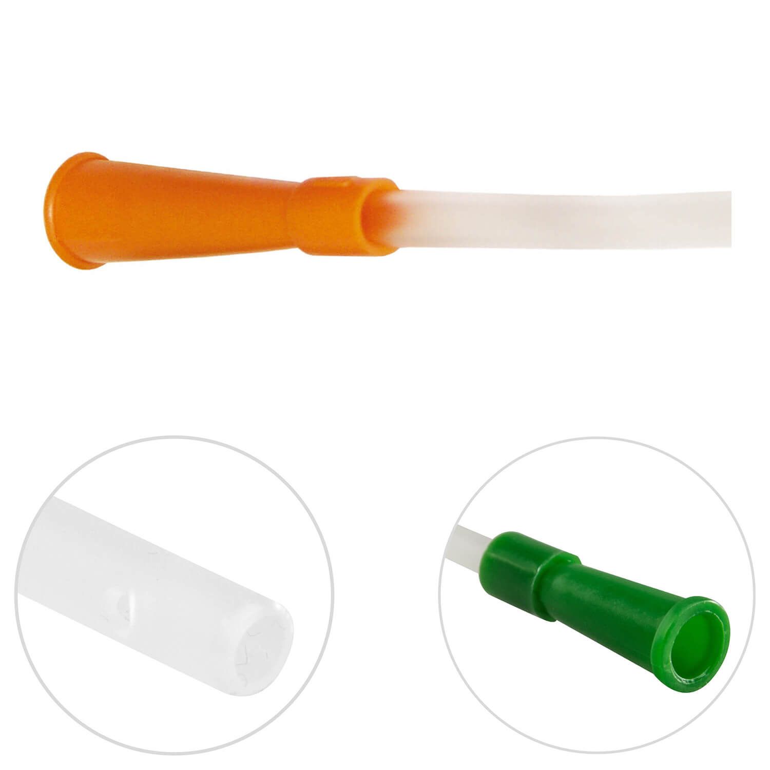 Dahlhausen Absaugkatheter 50 cm, CH 16, orange 1 St