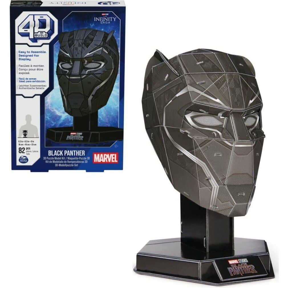 4D build 3D Puzzle Marvel: Black Panther 82 Teile