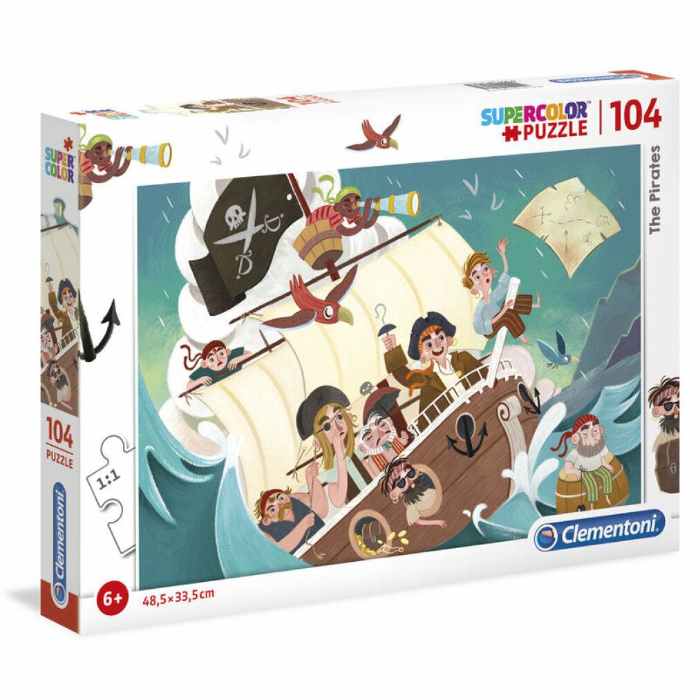 Clementoni 104Pcs Puzzle Pirates 27278 X6