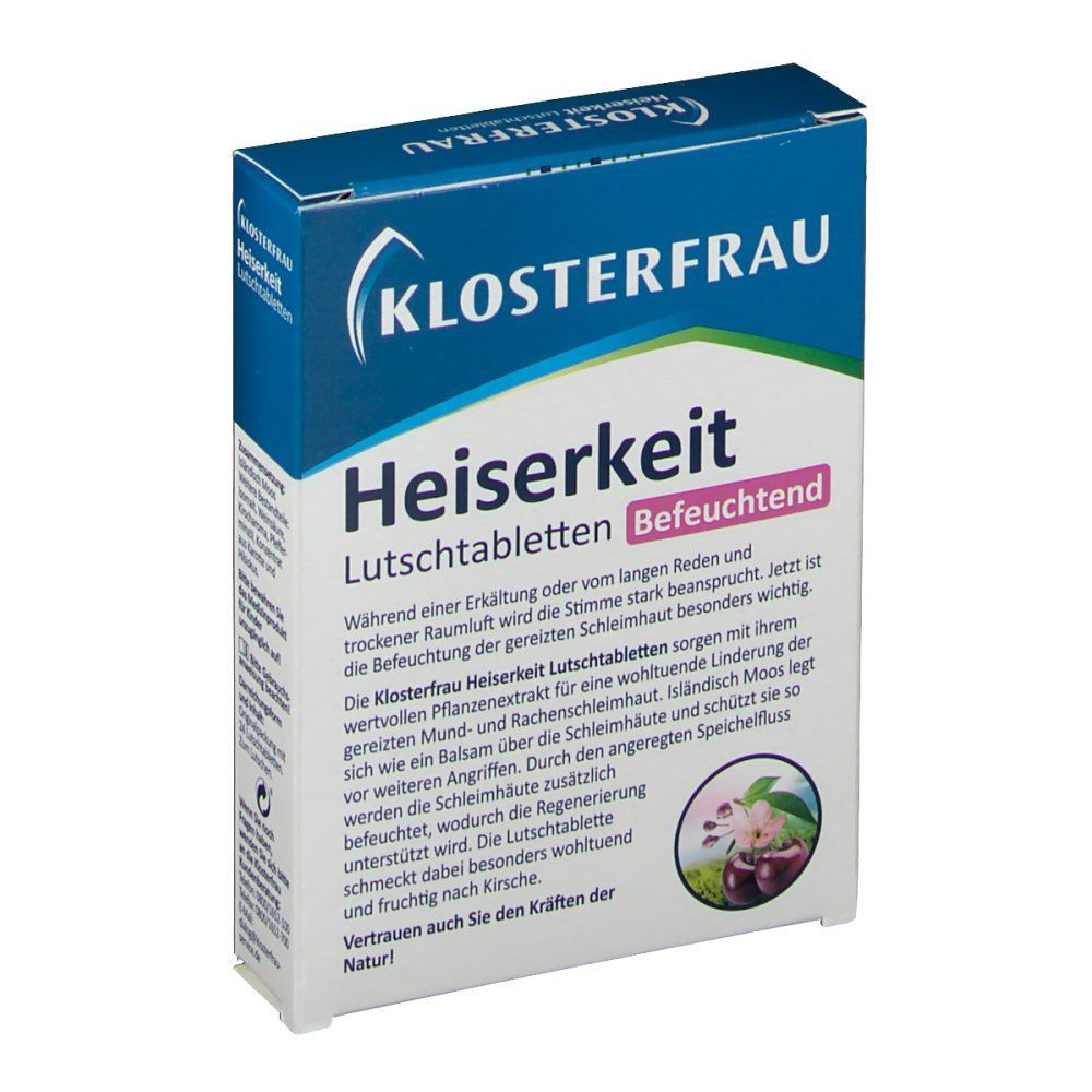 KLOSTERFRAU Heiserkeit Lutschtabletten