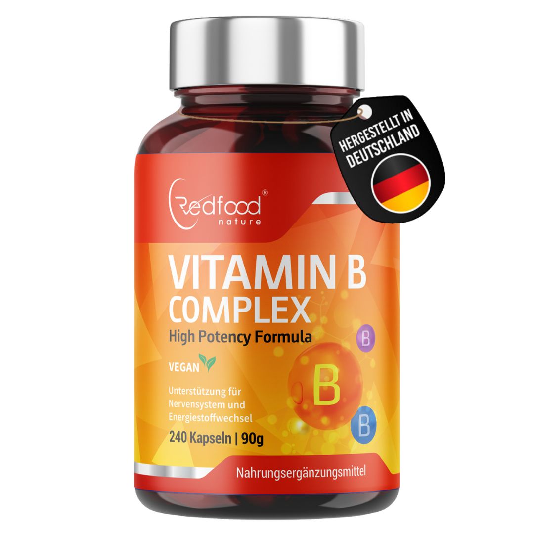 Redfood® Vitamin B-Komplex 120 St Kapseln