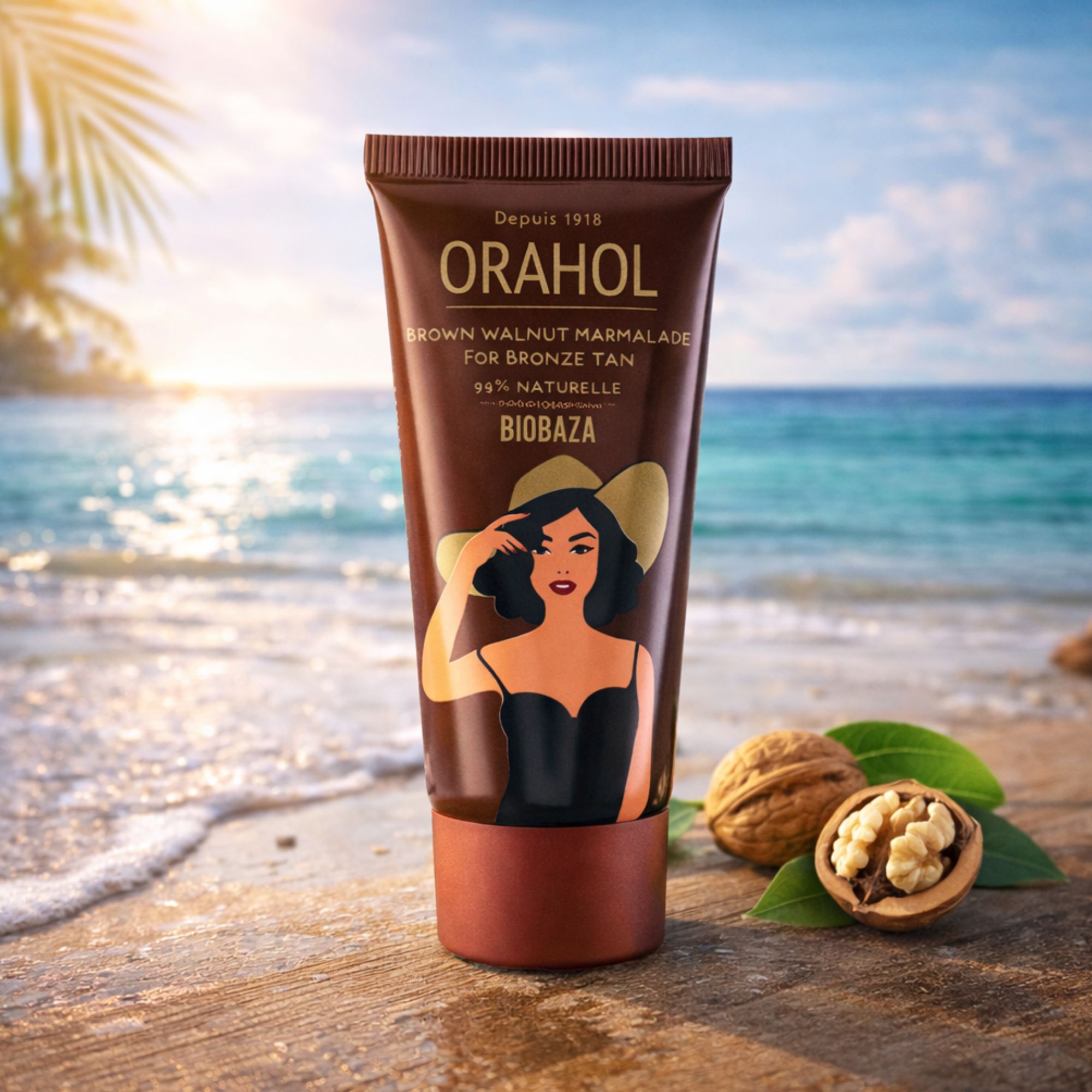 Biobaza Bräunungscreme für gleichmäßige Bräune