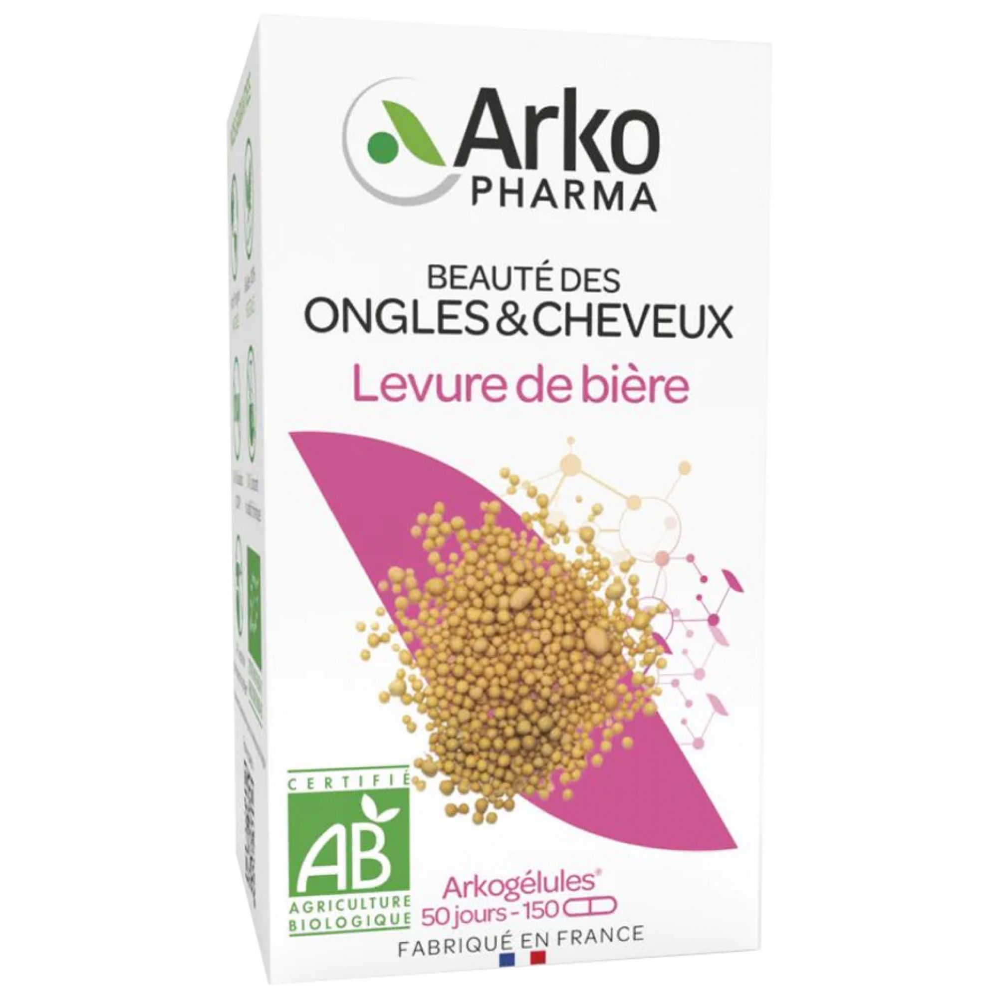 Arkopharma Arkokapseln Bio Bierhefe 150 Kapseln 6,7x6,6x12,2 cm