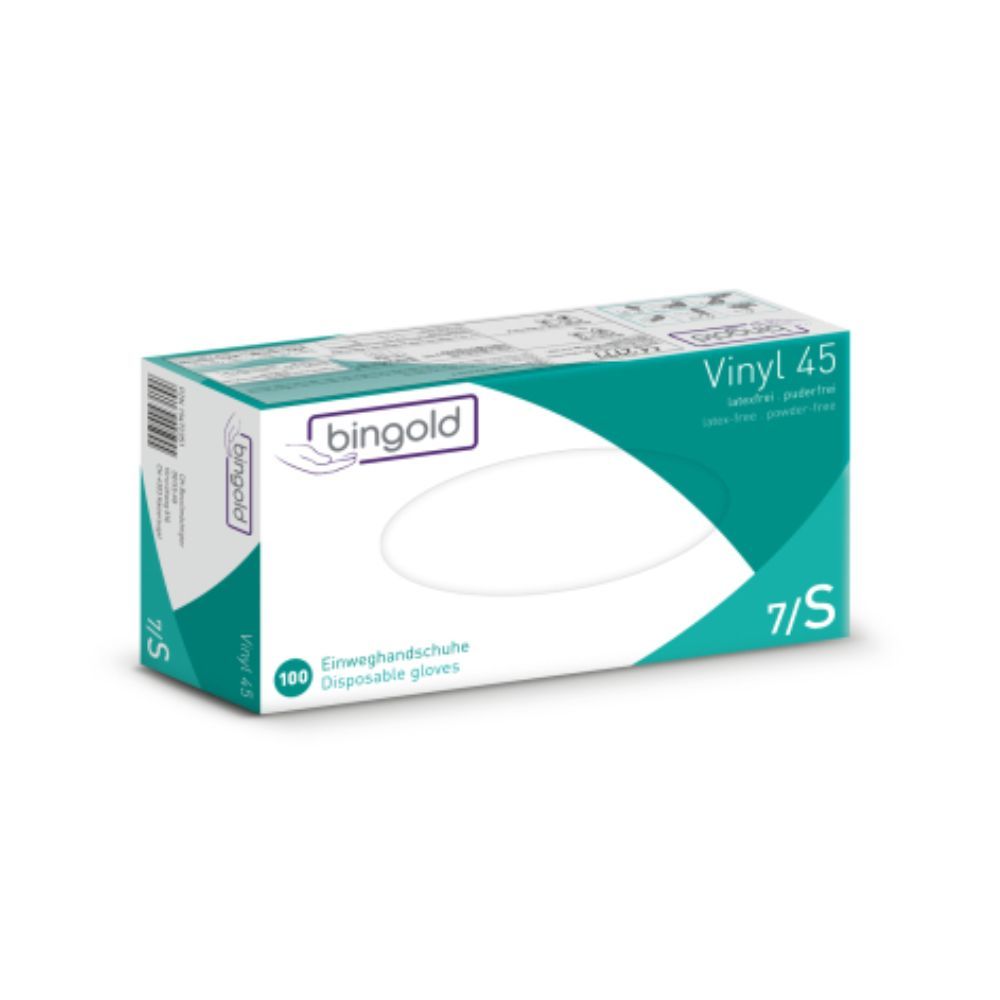 Bingold Vinyl 45 100 St Handschuhe