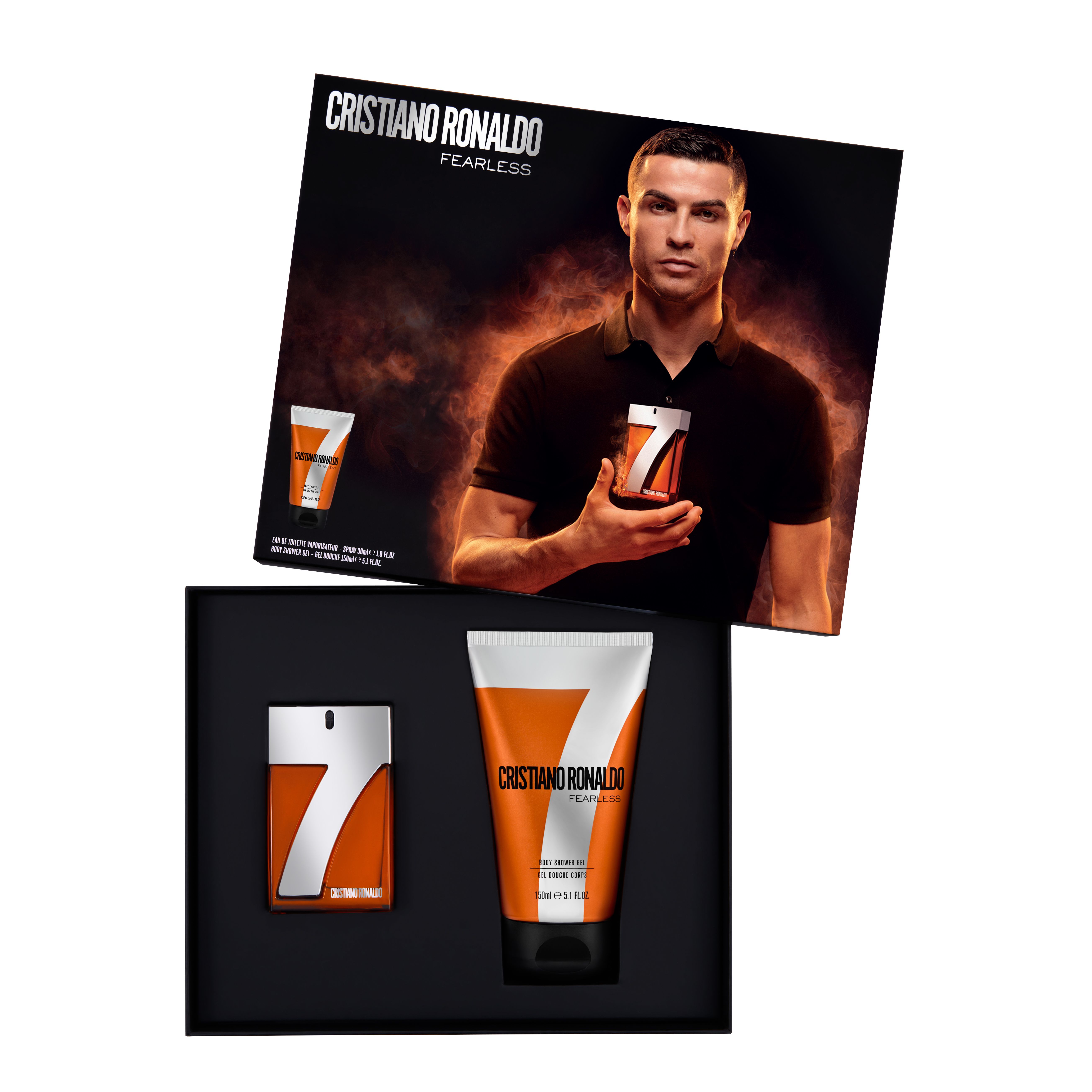 Cristiano Ronaldo Fearless Geschenkset Eau de Toilette + Shower Gel