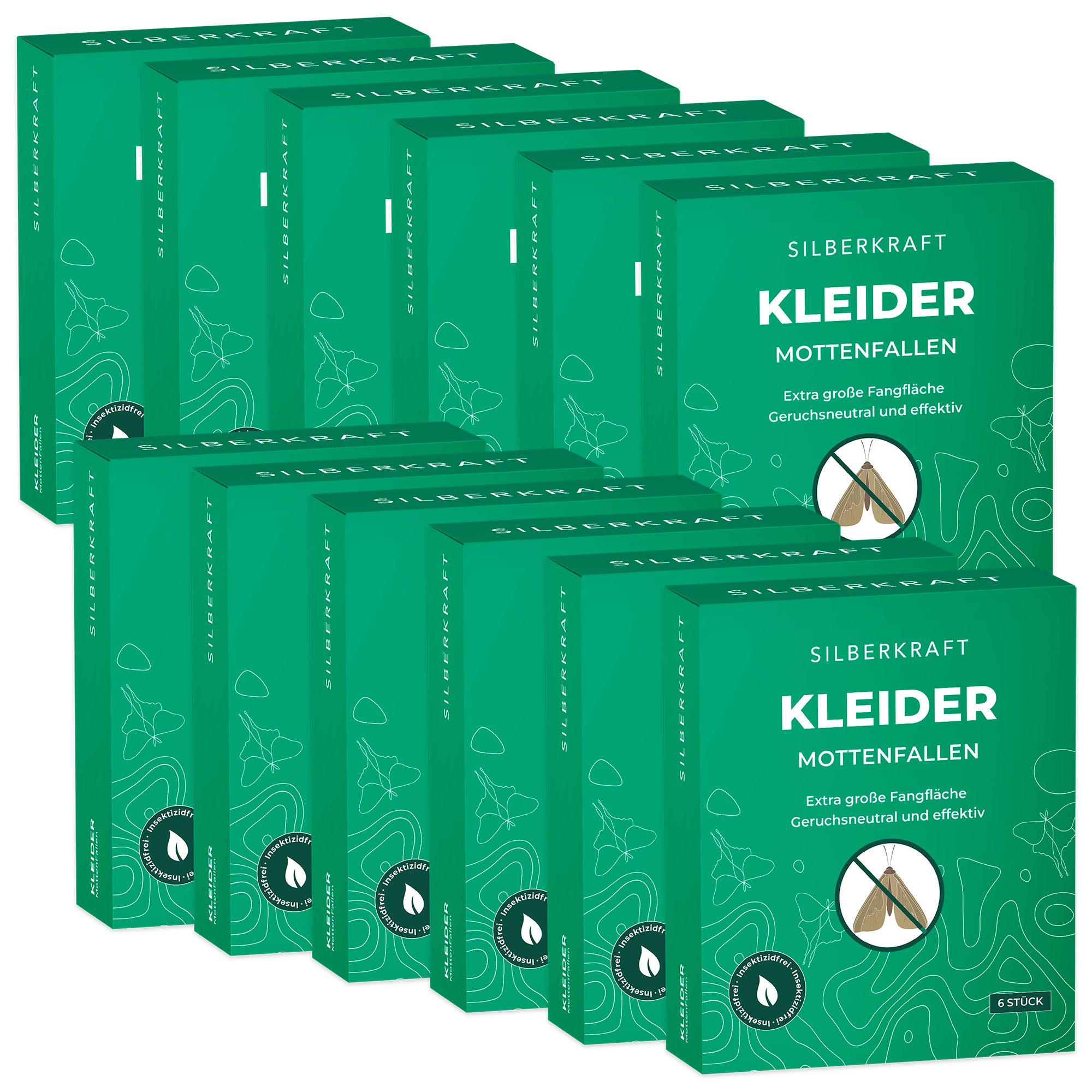 SILBERKRAFT Mottenfalle
