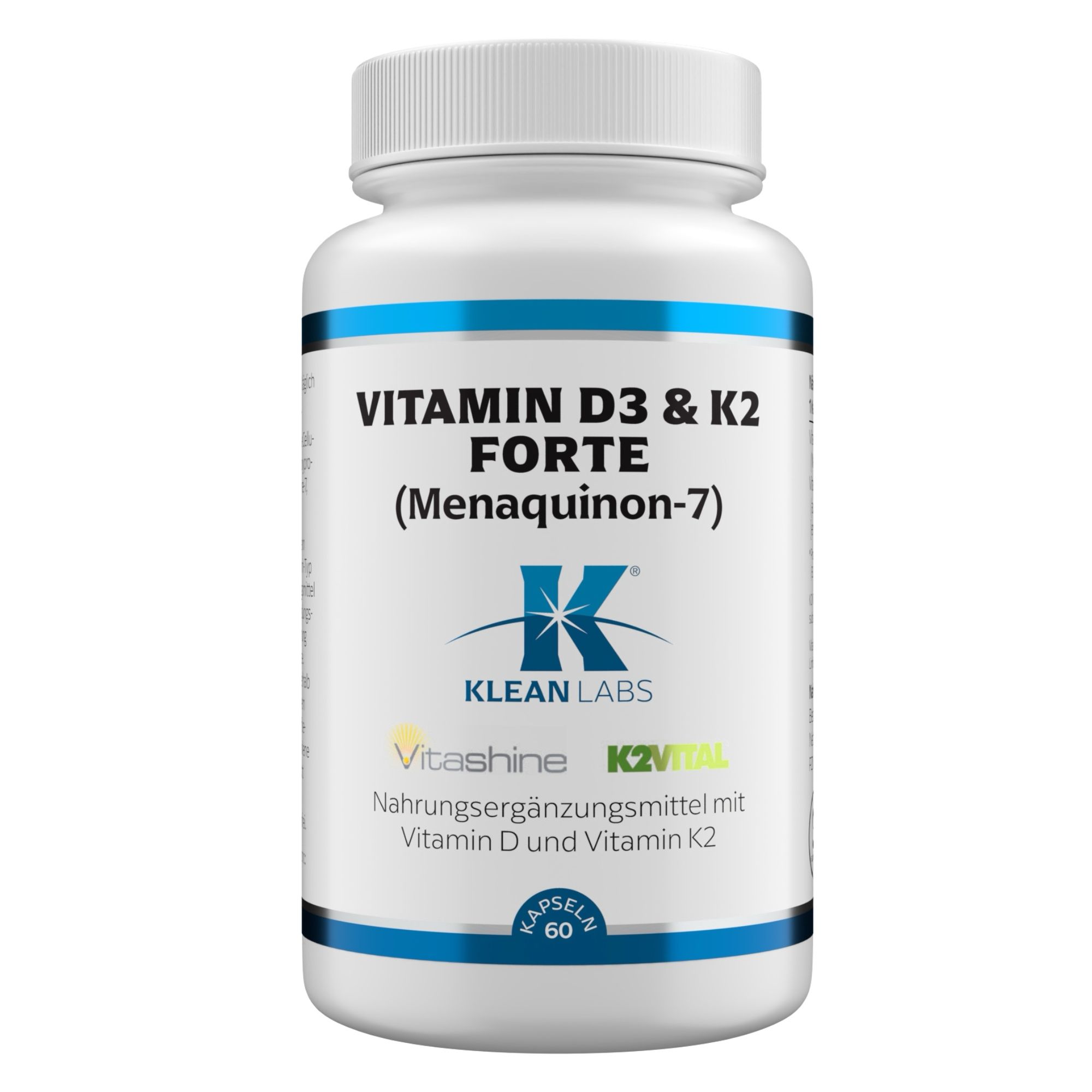 Menaquinone-7 Forte Vit.K2 180 µg Klean Labs Kaps. 60 St Kapseln