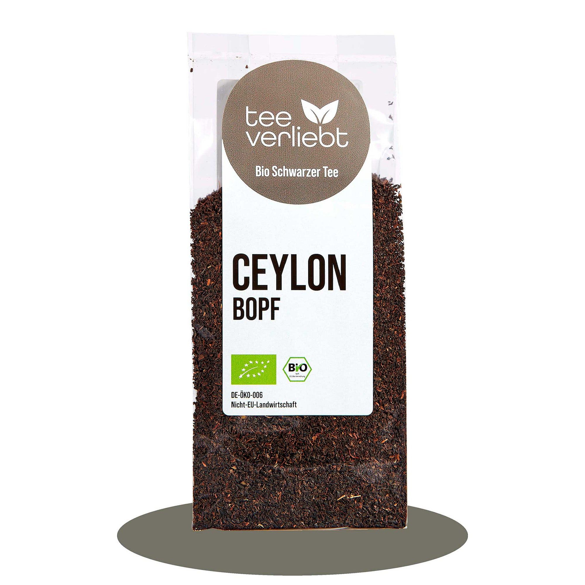 teeverliebt - Ceylon BOPF Bio loser Schwarztee