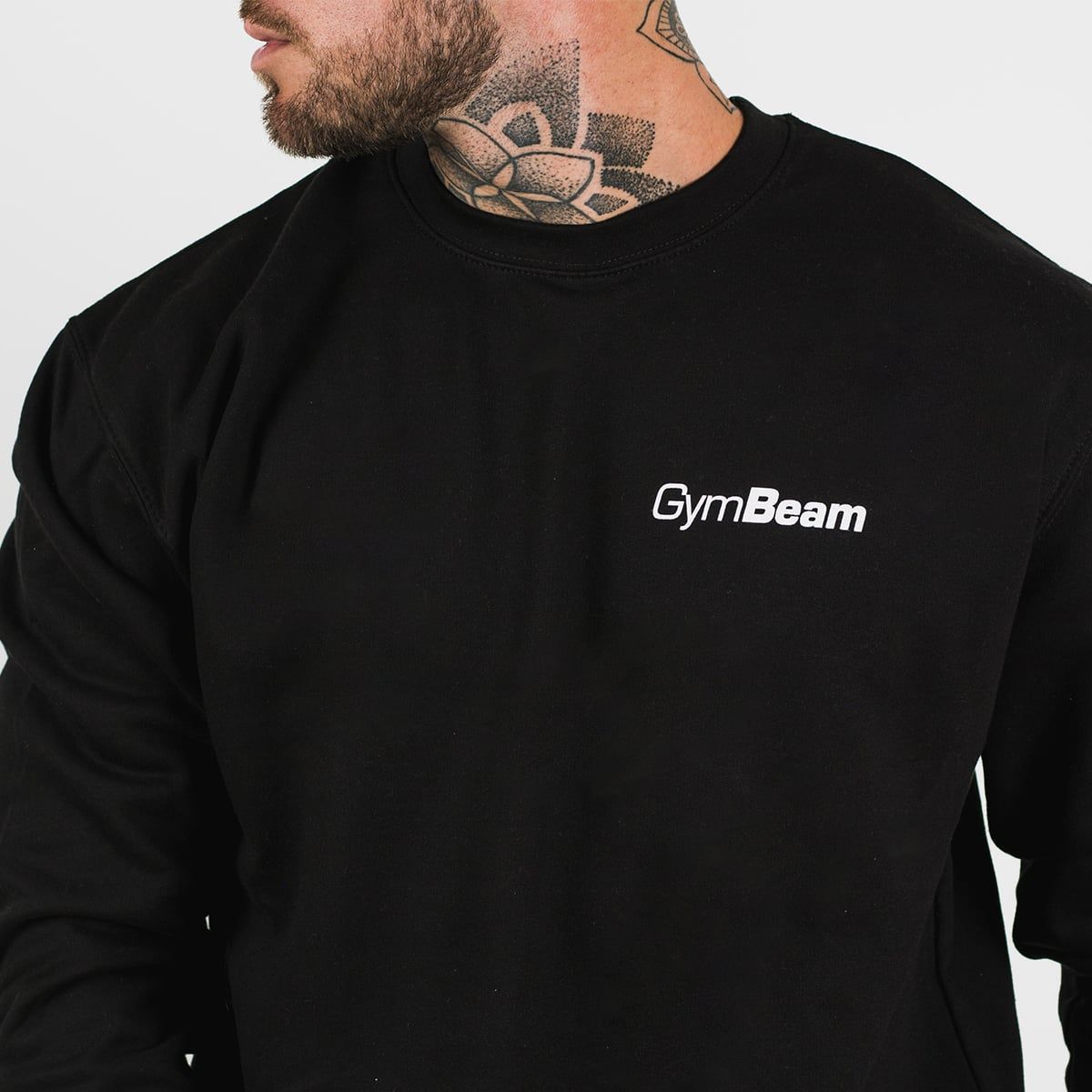 GymBeam Herren Sweatshirt PRO mit lockerem Schnitt in Schwarz