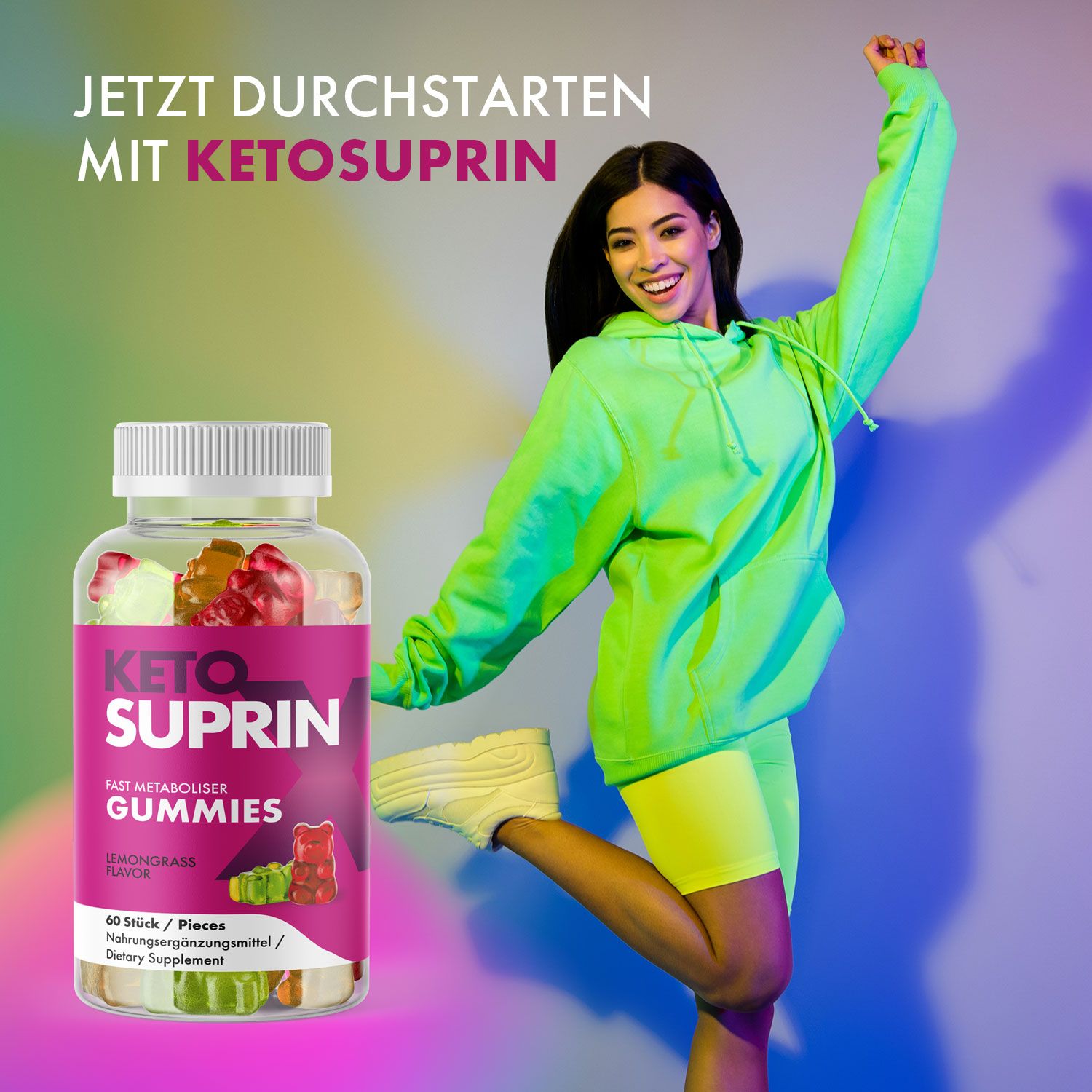 KetoSuprin Gummies 60 St Fruchtgummi