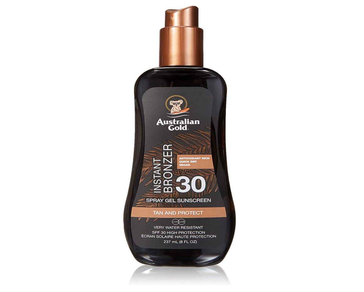 Australian Gold Sonnenschutz Spray with Bronzer SPF 30 plus