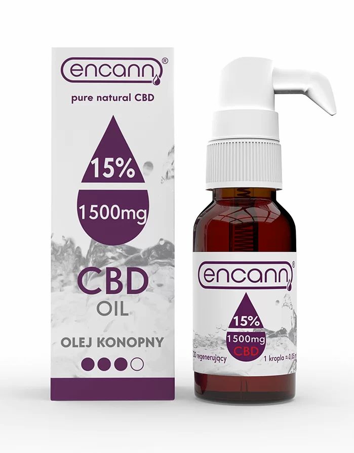 Encann® - Purple CBD Öl 10 ml Tropfen zum Einnehmen