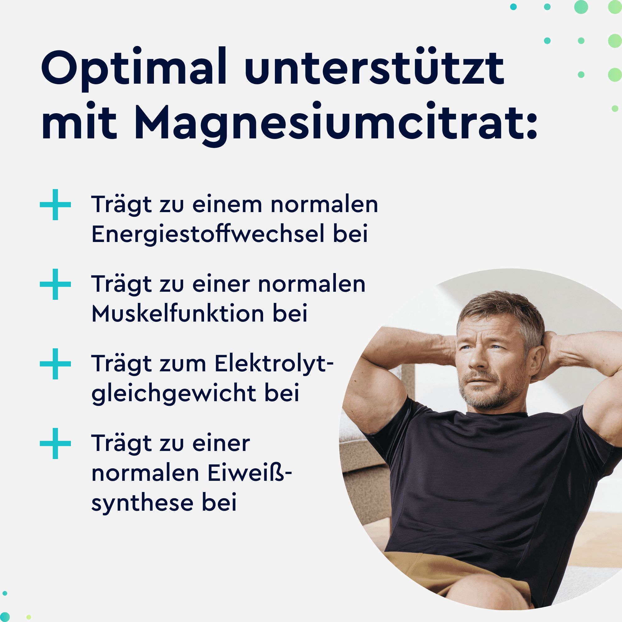 gloryfeel Magnesiumcitrat 365 Kapseln - Elementares Magnesium Hochdosiert