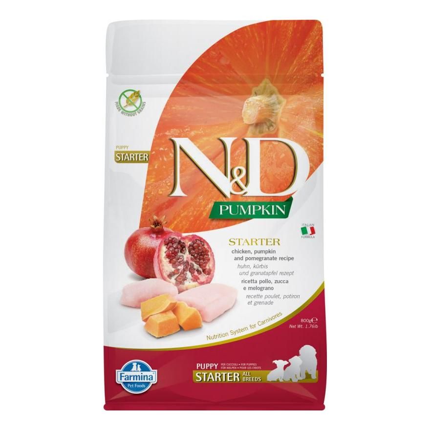 N&D P DOG Pollo/Melog SP A800G 800 g Futter