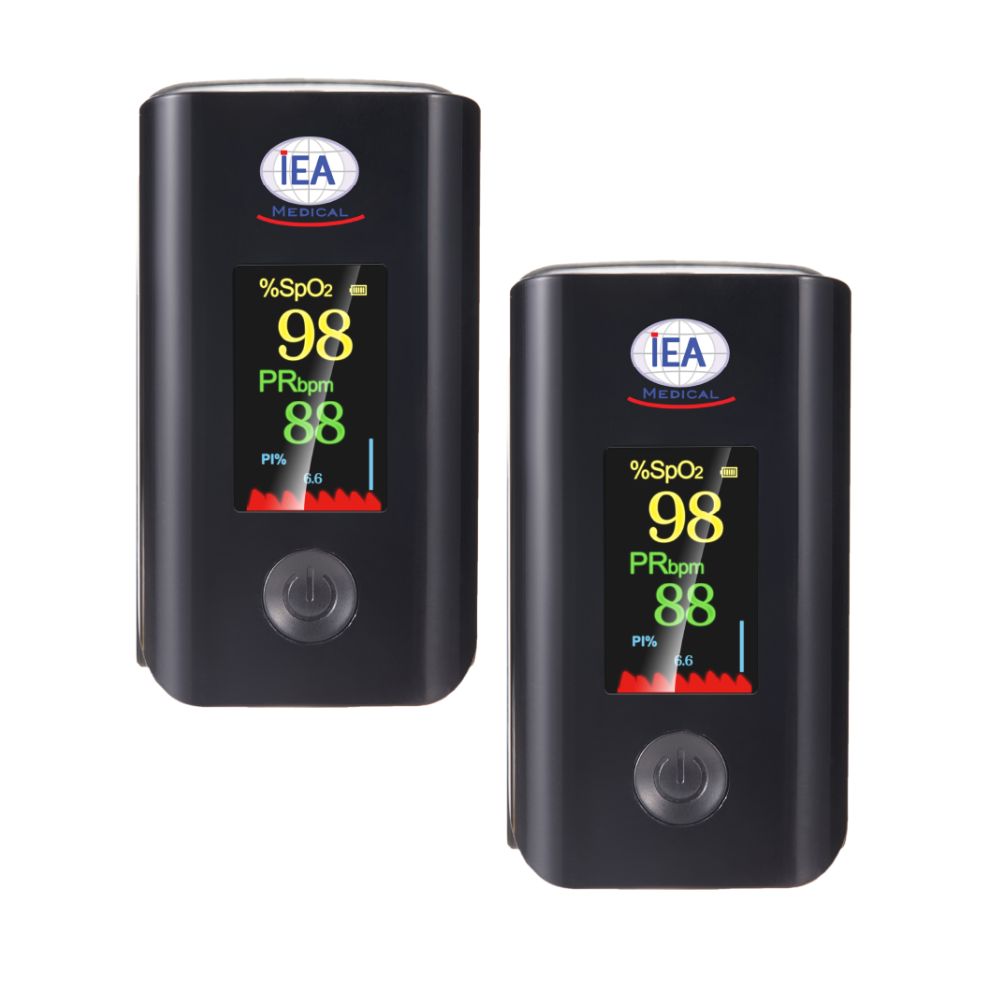 IEA Medical Pulsoximeter 2 St Kombipackung