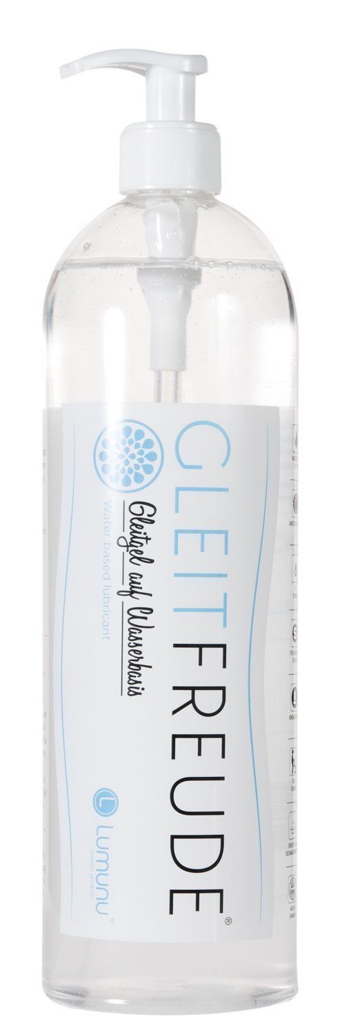 Lumunu Kondom Bundle inkl. 100er Beutel Polidis Kondome & Aqua Gleitgel Gleitfreude (1 Liter)
