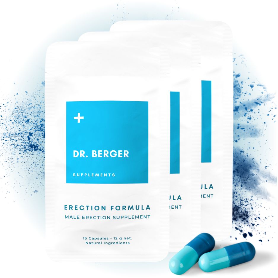 Dr. Berger® Male Formula – Natürliches Potenzmittel für Männer – Alternative zu Viagra und Kamagra