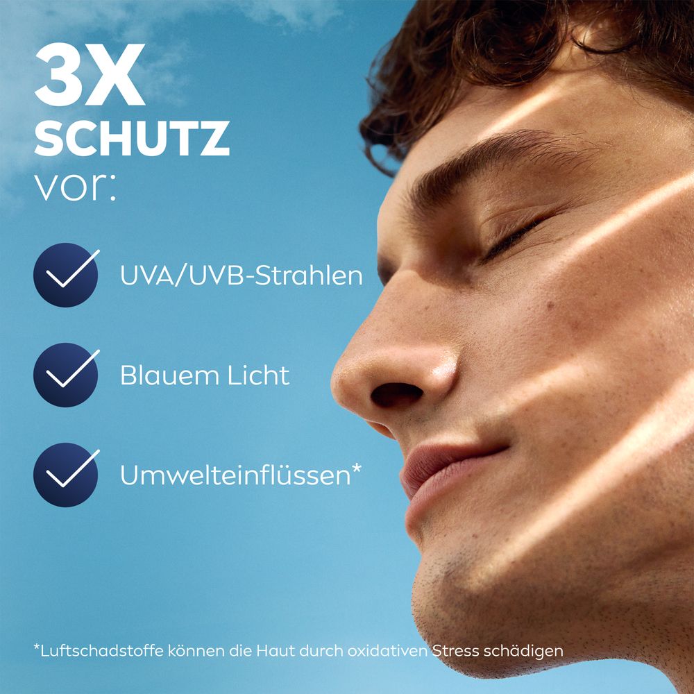 NIVEA MEN Sensitive Schützende Feuchtigkeitspflege LSF30