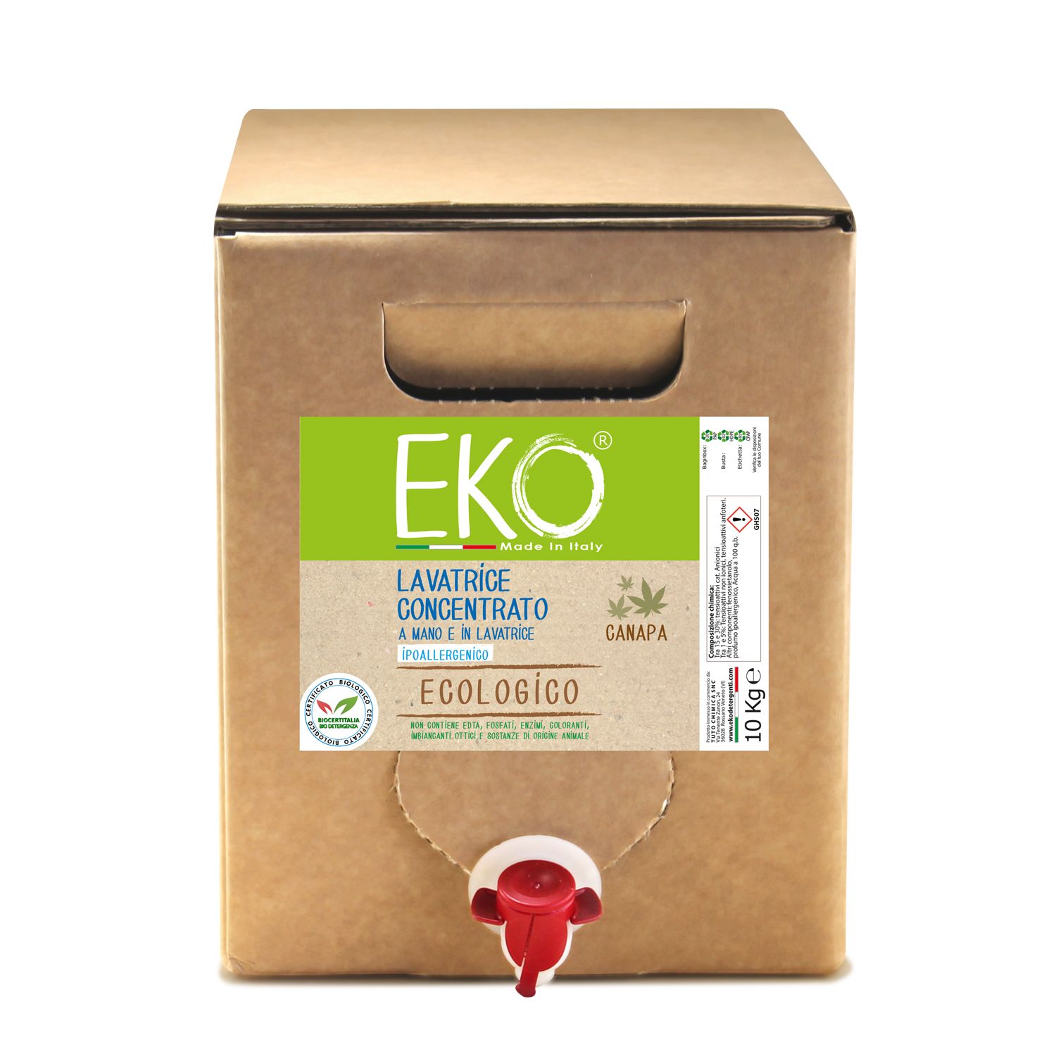 Eko Detersivo Ecologico Lavatrice E Bucato A Mano