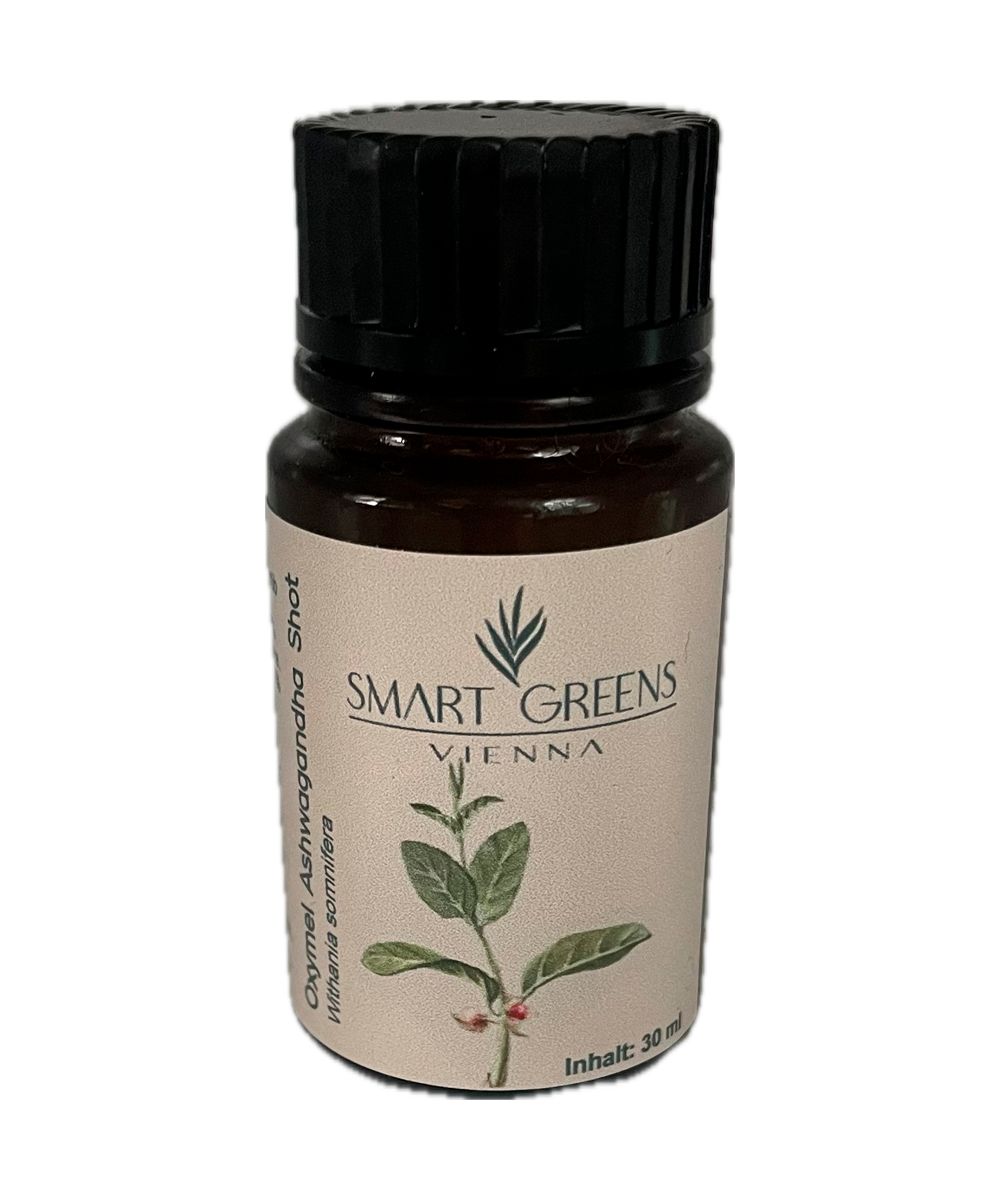 Smart Greens Oxymel Ashwagandha Shot (10er-Set) 10x30 ml
