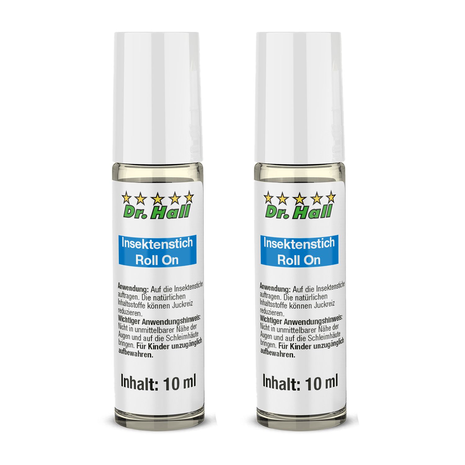 Dr. Hall Insektenstich Roll On, 2er Set 2x10 ml Roll-On