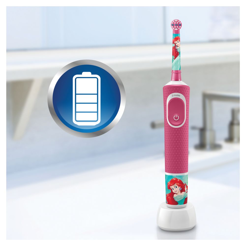 Oral-B - Elektrische Zahnbürste "Vitality 100 Kids Princess CLS" in Pink